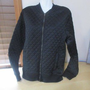 G by Guess Black Windbreaker Jacket Size Small